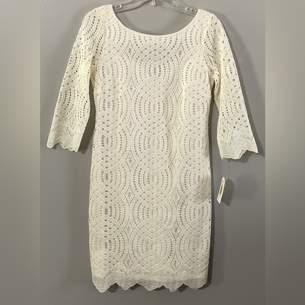 Ivory Lace Dress NWT